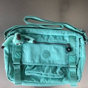 KIPLING Crossbody Nylon bag with Monkey fob